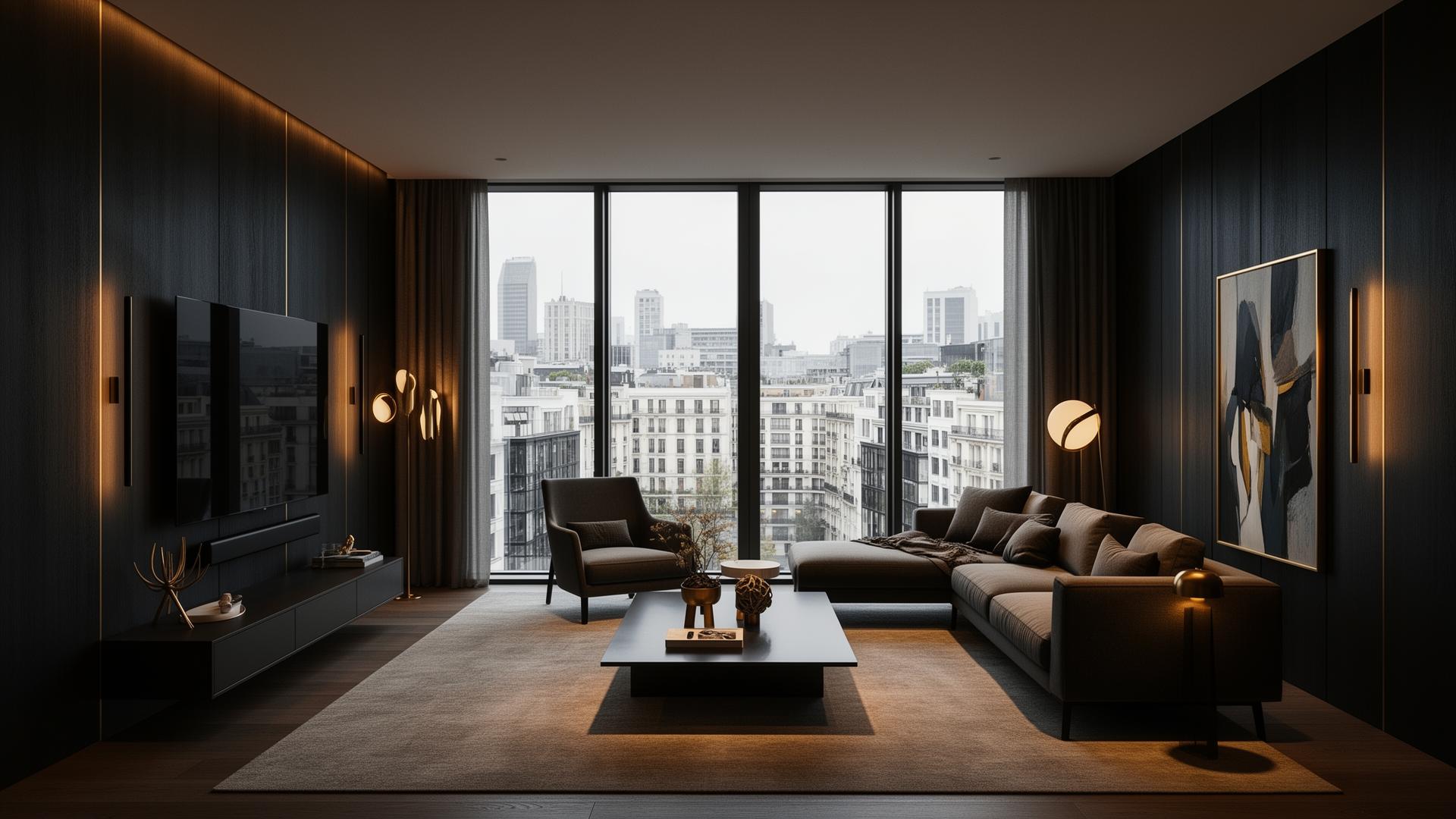 Luxury furnished corporate apartment in Europe